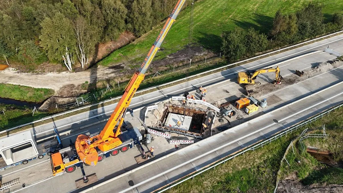 A27-Sperrung bei Nordholz: Reparaturen bis Ende Oktober