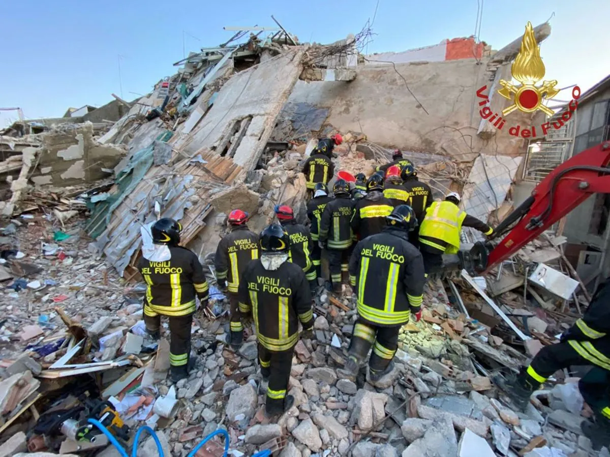 Tragische Gasexplosion in Saviano: Drei Tote, zwei Schwerverletzte