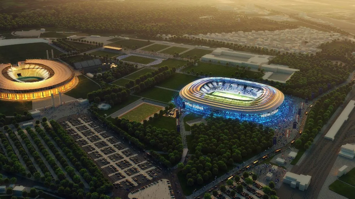 Hertha BSC: Neues Fußballstadion an der Jesse-Owens-Allee geplant