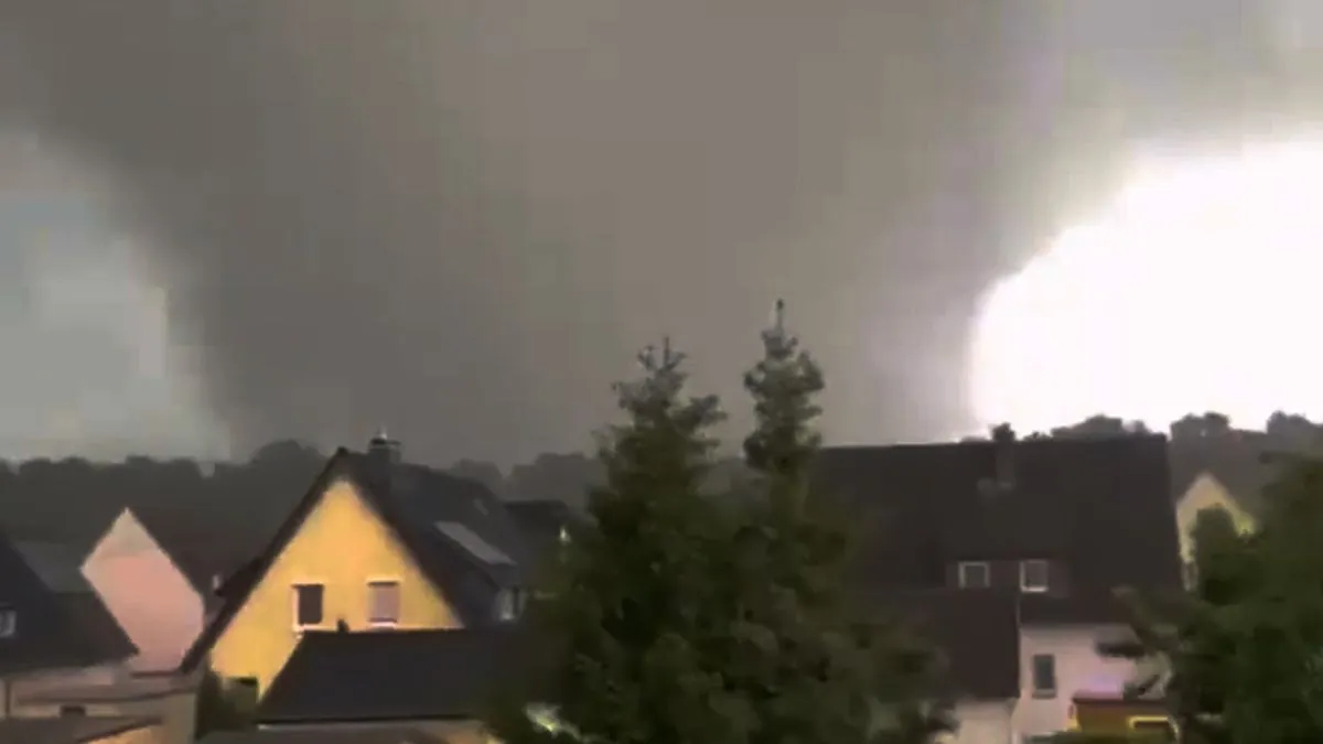 Tornados und Unwetter: NRW im Griff des Herbststurms