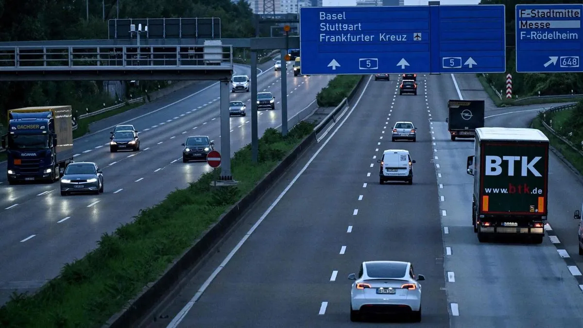 A5 bei Frankfurt: Bauarbeiten führen zu Sperrungen ab 27. September