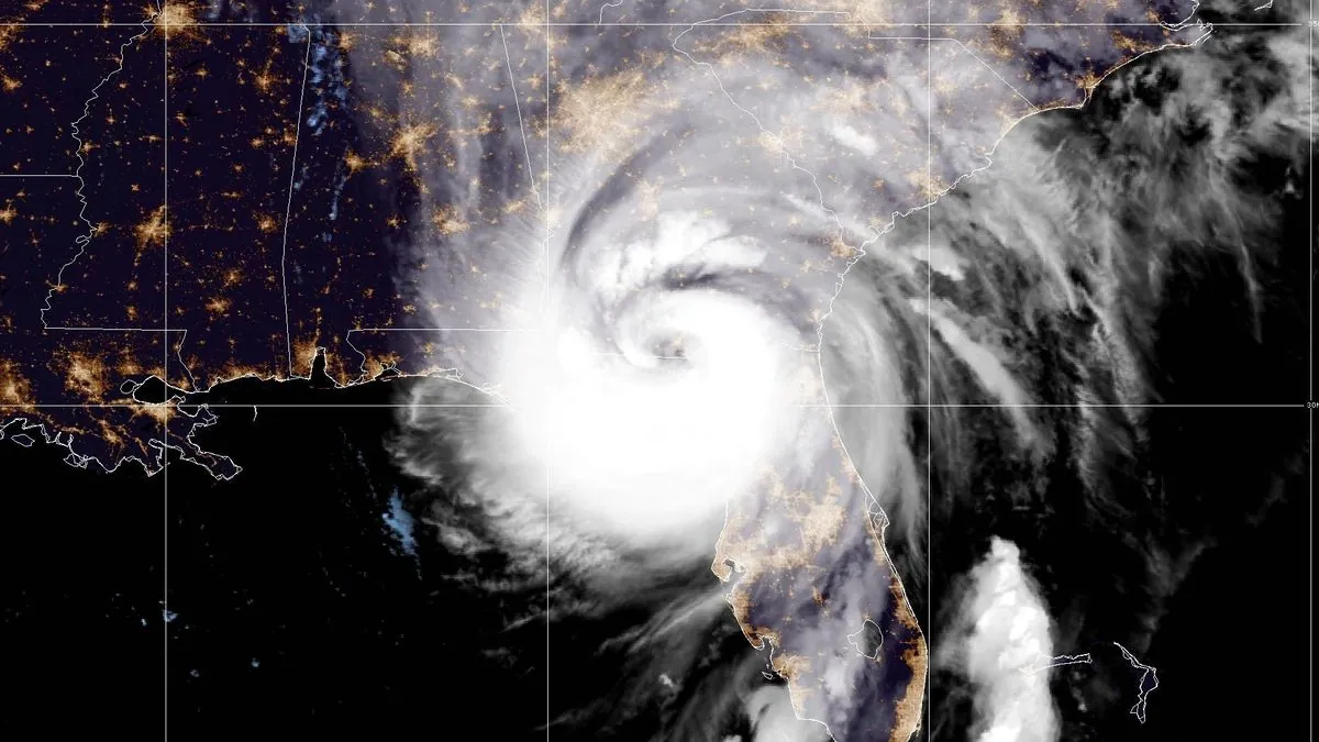 Hurrikan "Helene" trifft Florida: Millionen ohne Strom