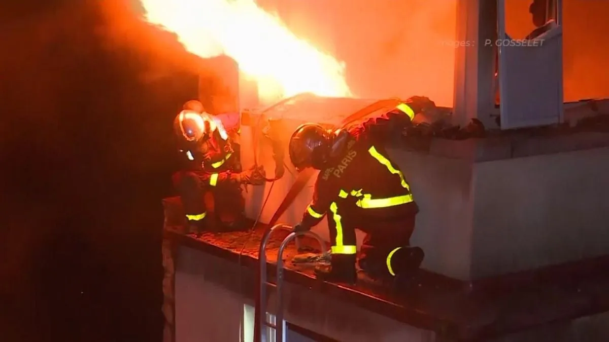 Dramatische Rettung bei Wohnhausbrand in Berlin-Pankow