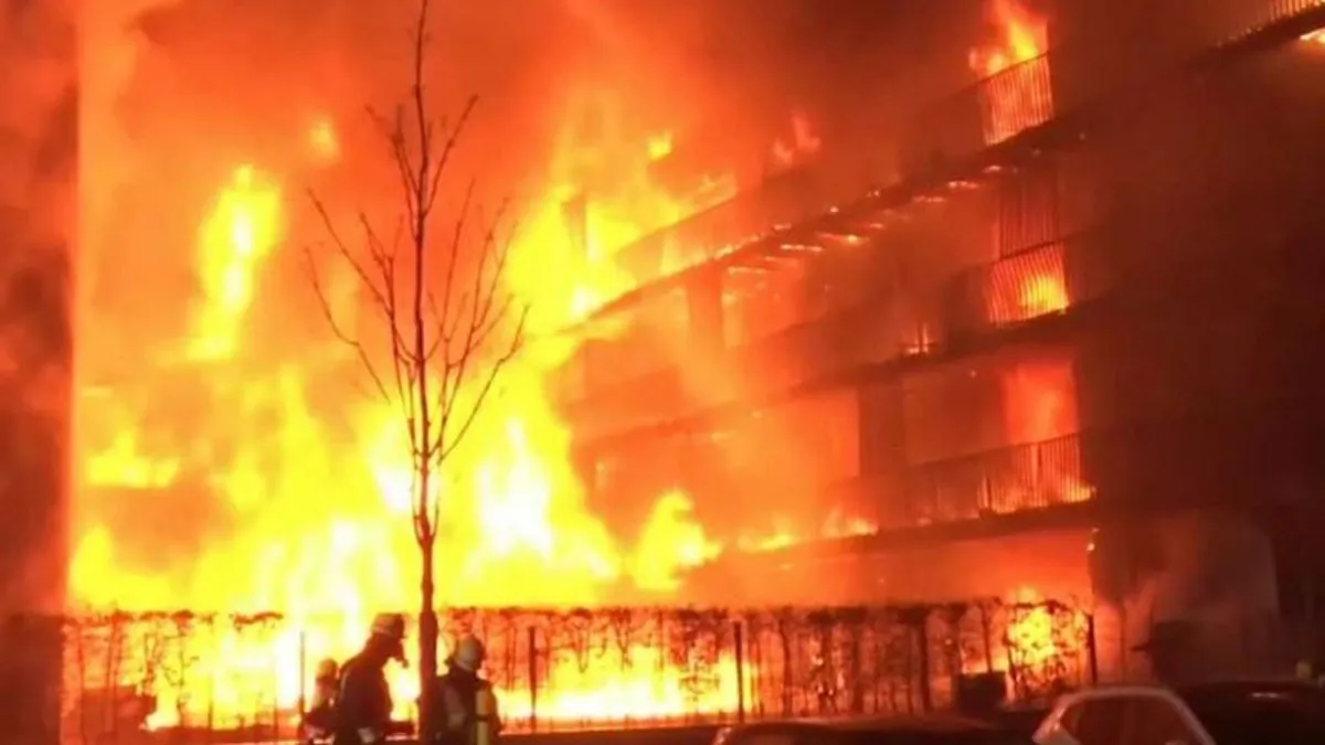 Gewalttätige Racheaktion in Essen: 31 Verletzte nach Brandstiftung