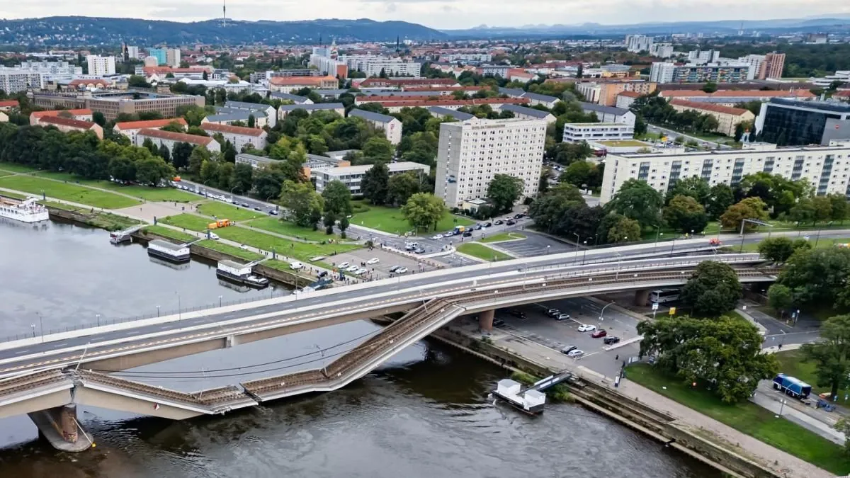 Dresden: Carolabrücke vor Abriss - Stadt kämpft um Finanzierung