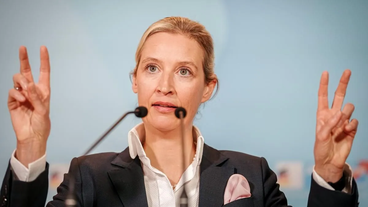 Weidel vs. Wagenknecht: TV-Duell der Kontroversen auf Welt-Sender