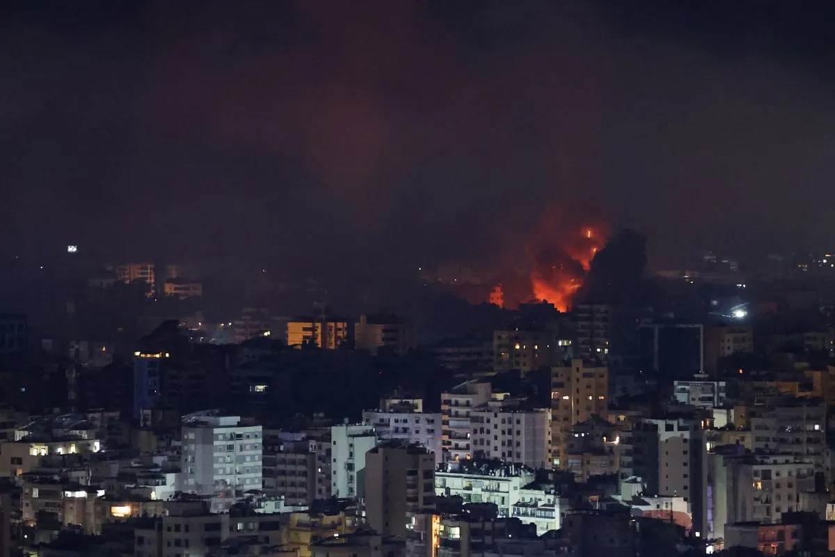 Israelische Luftangriffe erschüttern erneut Beirut