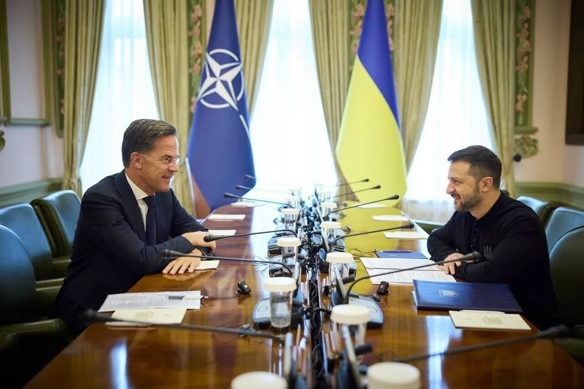 Nato-Chef Rutte in Kiew: Ukraine drängt auf konkrete Unterstützung