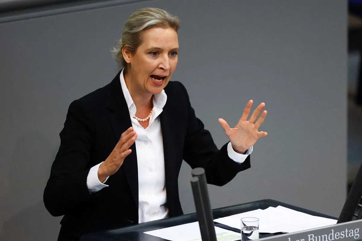 Alice Weidel: AfD-Spitzenkandidatin für Baden-Württemberg 2025