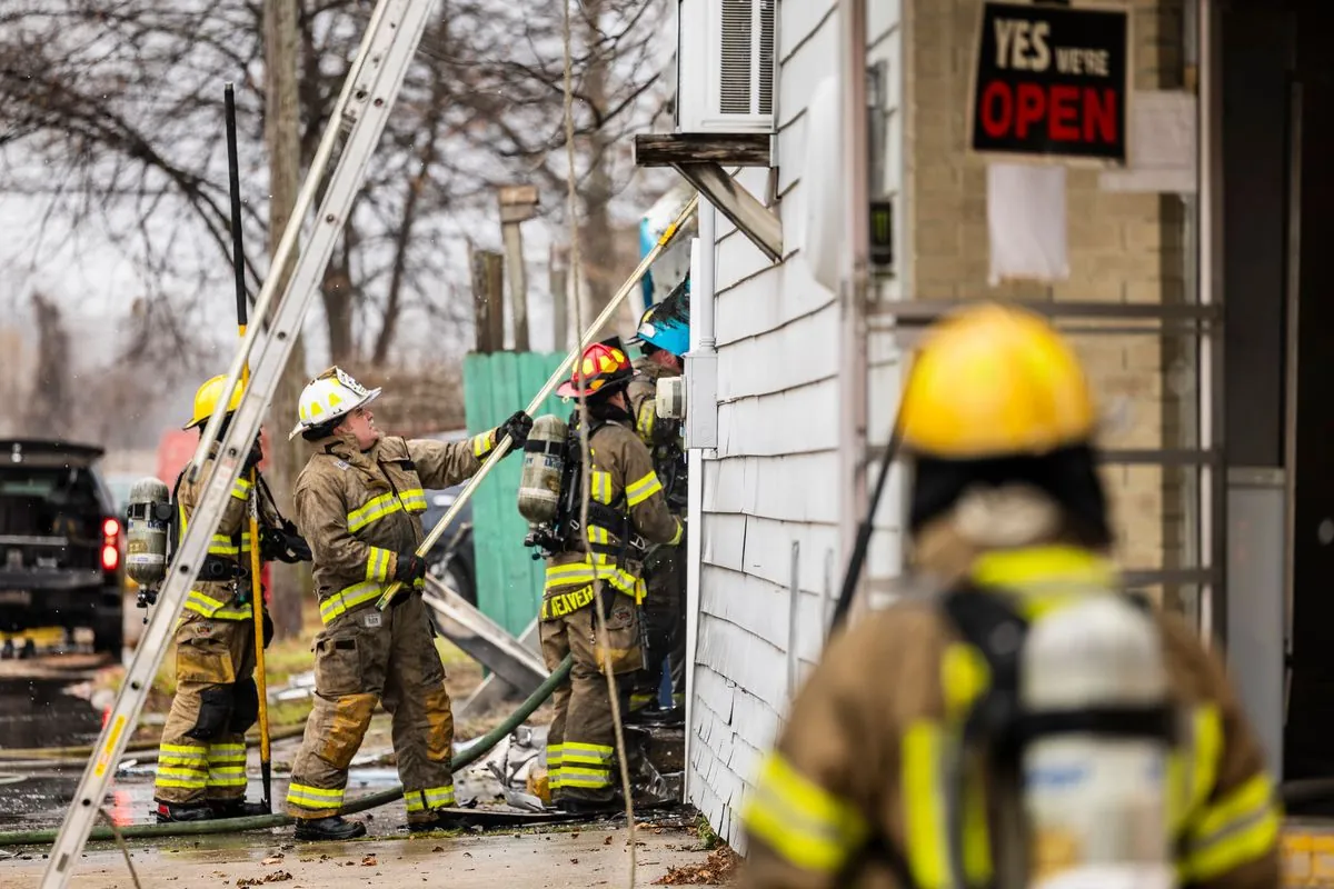 Großeinsatz der Feuerwehr: Brand in Nürnberger Metzgerei