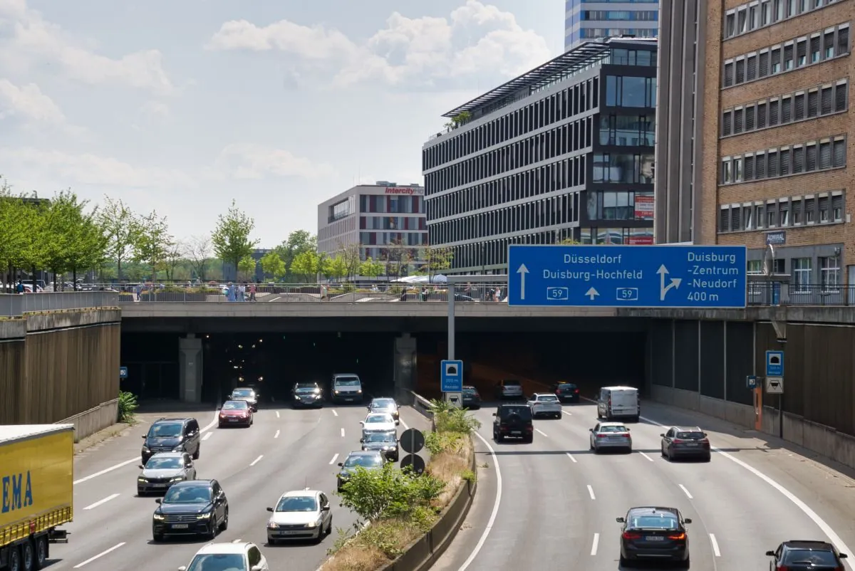 A59-Vollsperrung: Massive Verkehrsbehinderungen im Oktober