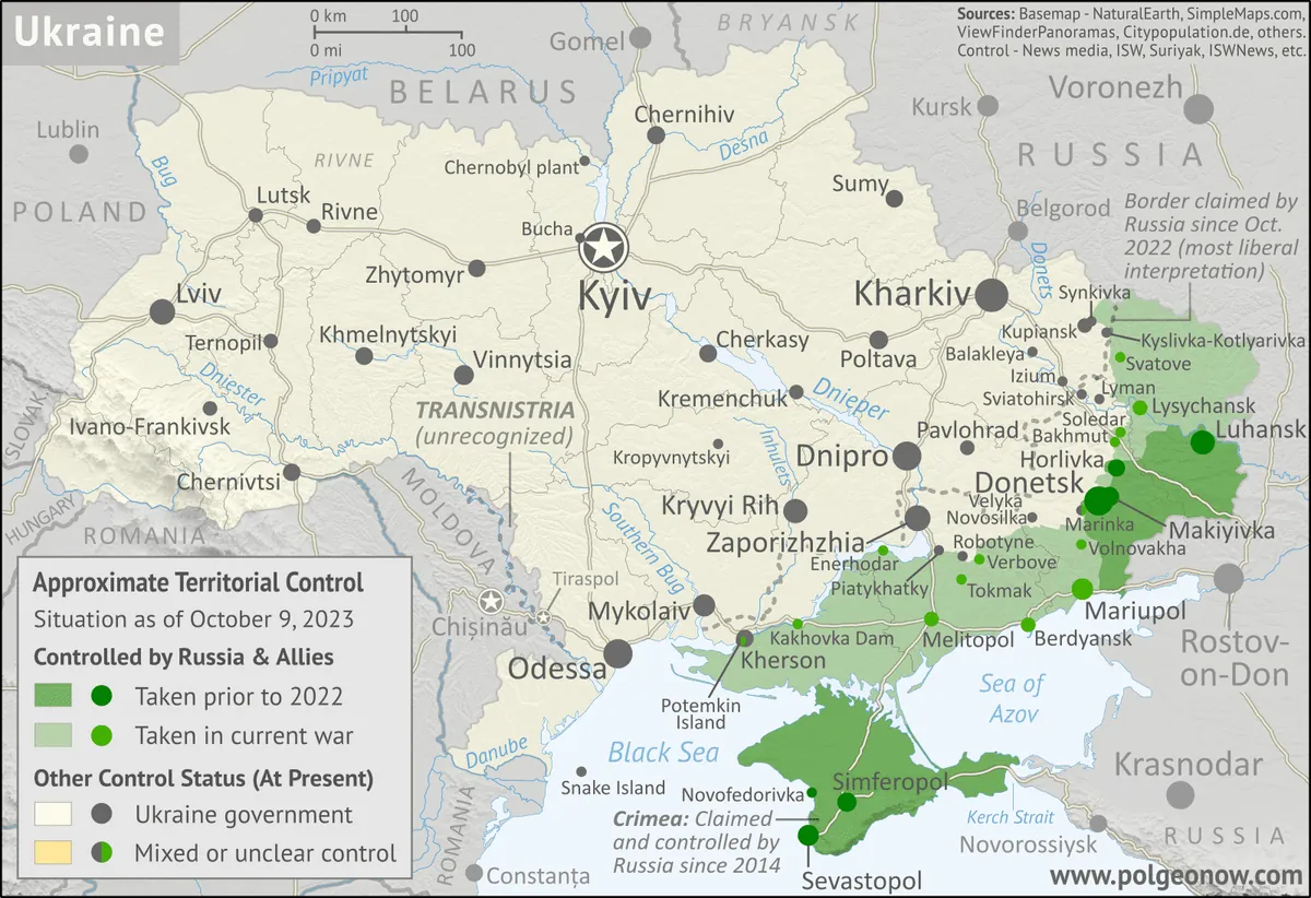 Kreml und Kiew lehnen Gerüchte über Ukraine-Aufteilung ab