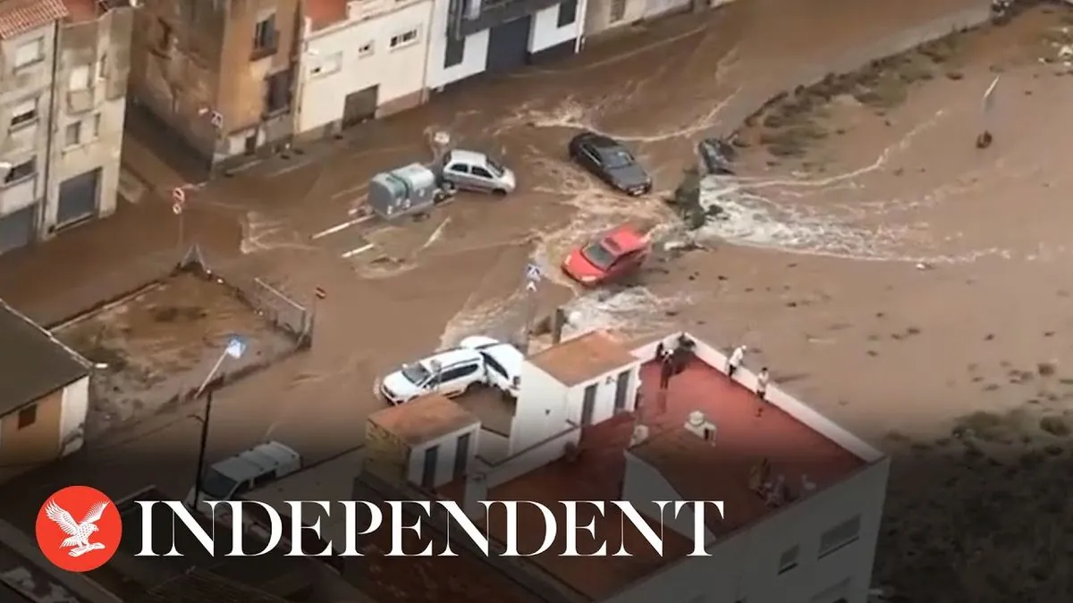 Spaniens Küstenregion kämpft wieder mit extremen Wetter-Vorhersagen