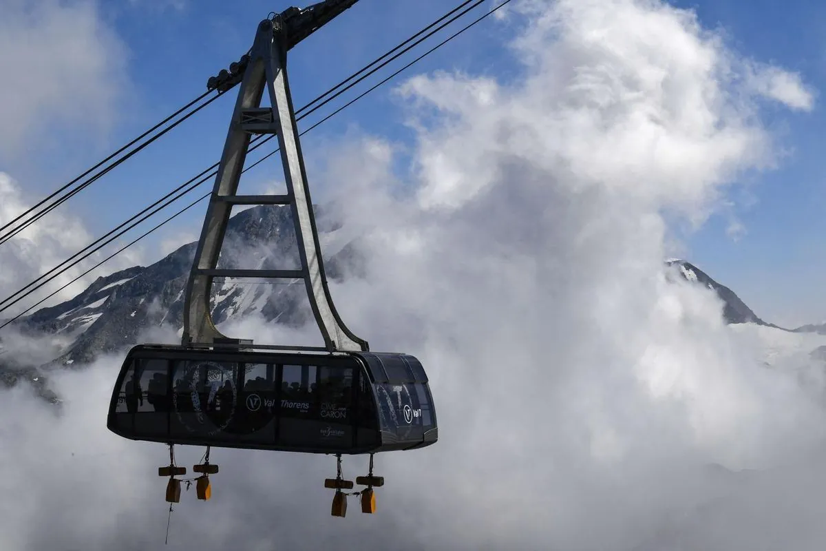 Dramatischer Zwischenfall: Seilbahn-Unfall in beliebtem Skigebiet der Alpen