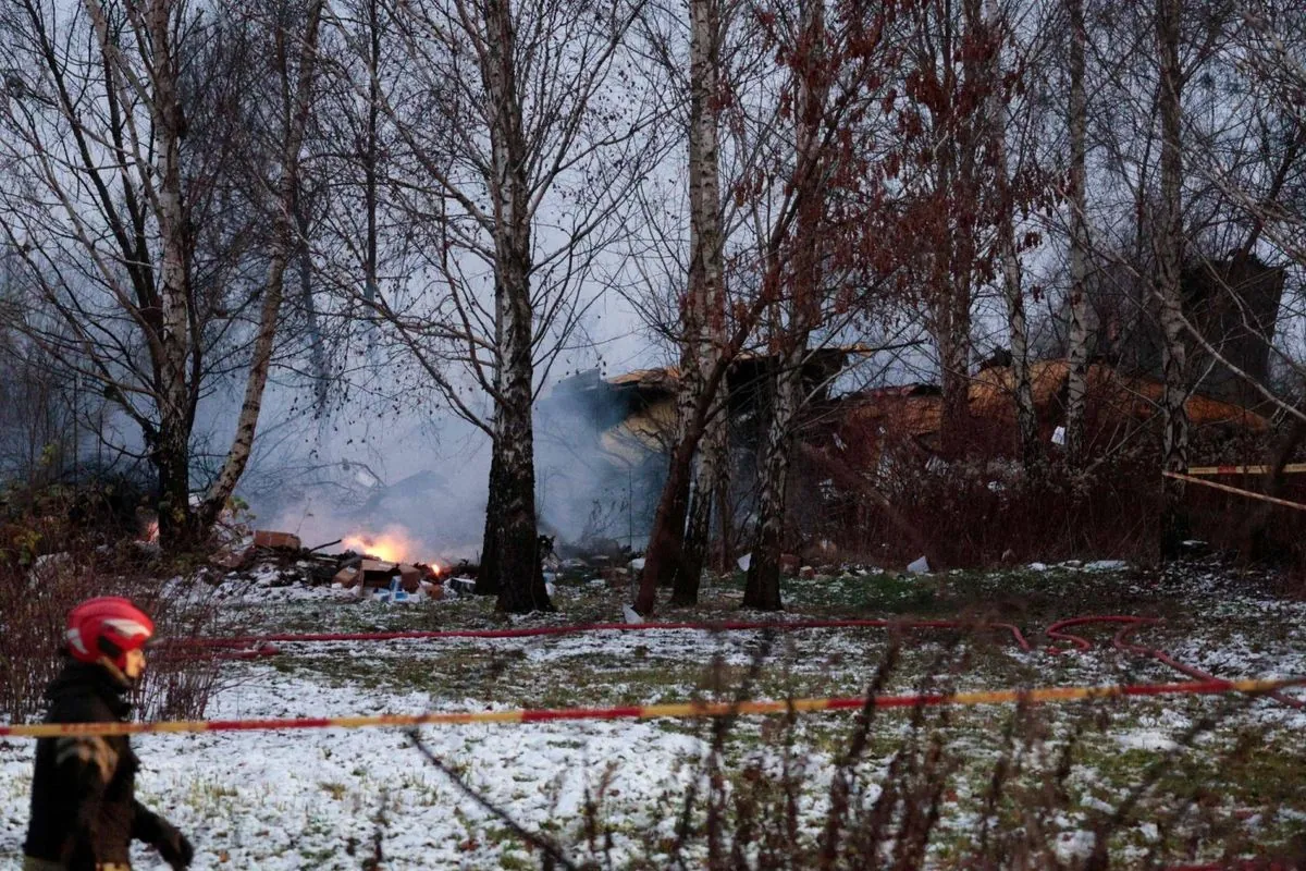 DHL-Frachtflugzeug stürzt bei Vilnius ab - dramatische Szenen am Morgen